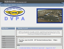 Tablet Screenshot of dvtpilot.com